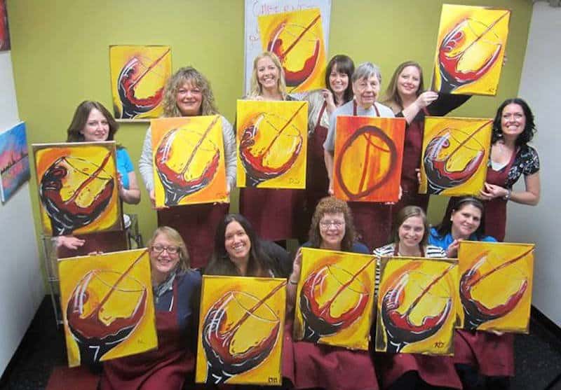 20 group painting class fails that will crack you up painting fail