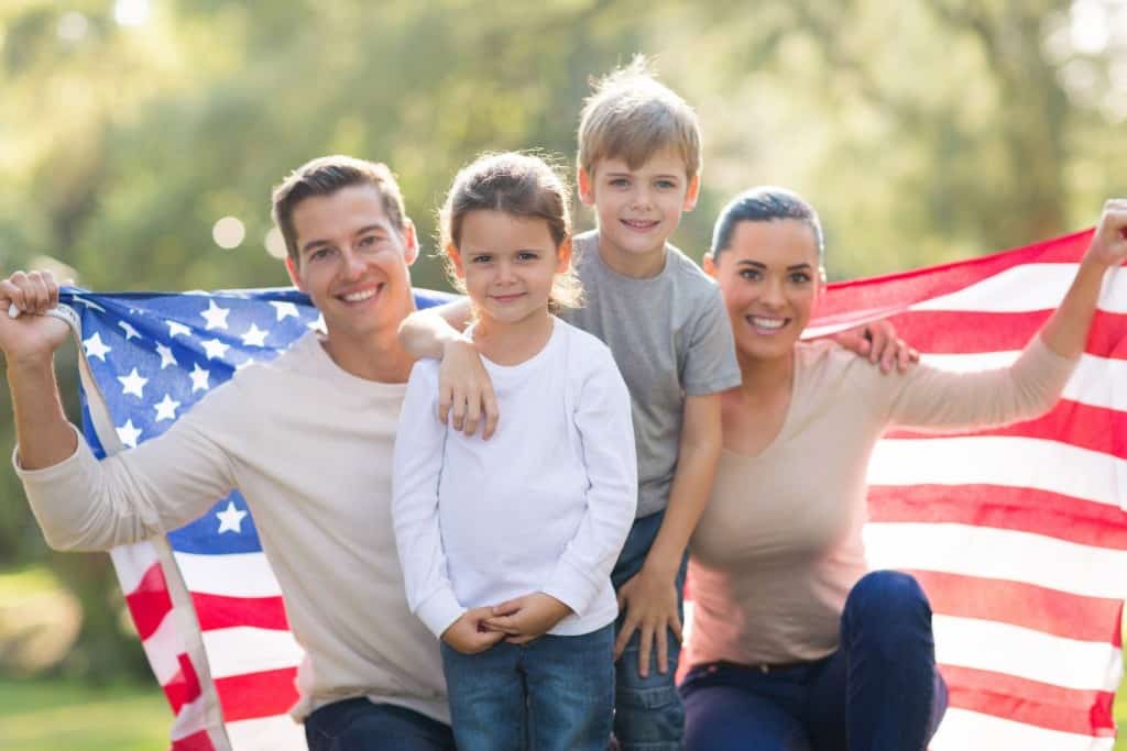 the average american family in