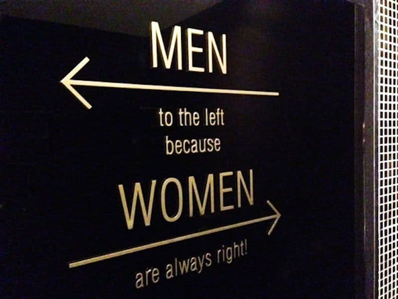 10 Of The Best Bathroom Signs Ever Page 4 of 5